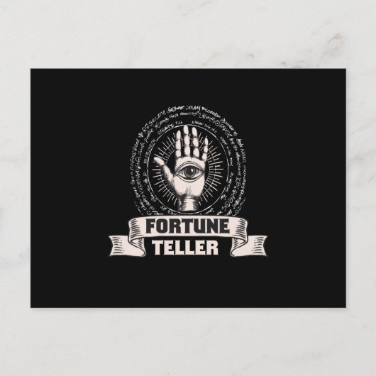 Fortune Teller Fortune Teller Tarot Postkarte (Vorderseite)