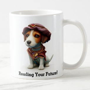 Fortune Teller Jack Russell Terrier Charm Kaffeetasse
