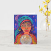 Fortune Teller Karte (Gelbe Blume)
