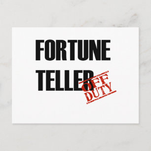 FORTUNE TELLER LIGHT POSTKARTE