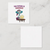 fortune teller monkey begleitkarte (Vorne/Hinten)