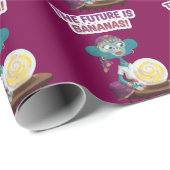 Fortune teller monkey geschenkpapier (Rolleneckpunkt)