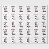 fortune teller monkey geschenkpapier (Flach)