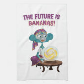 fortune teller monkey geschirrtuch (Vertikal)