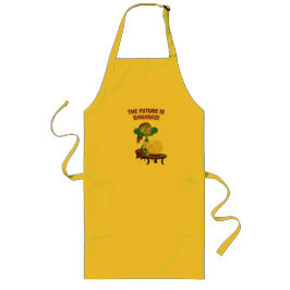 Fortune teller monkey lange schürze