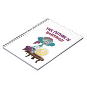 Fortune teller monkey notizblock (Linke Seite)