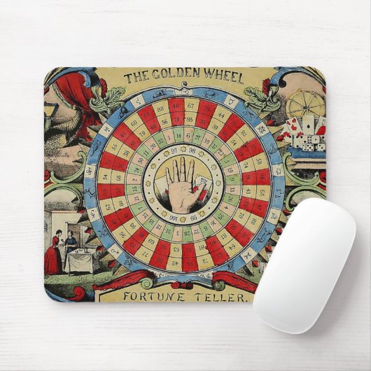 *FORTUNE-TELLER/MYSTIC/PALM READER'S* MOUSEPAD (Mit Mouse)