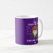 Fortune Teller Mystic Sinti und Roma Girl Psychisc Kaffeetasse (VorderseiteRechts)