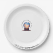 Fortune Teller Orb Halloween Plate (Vorderseite)