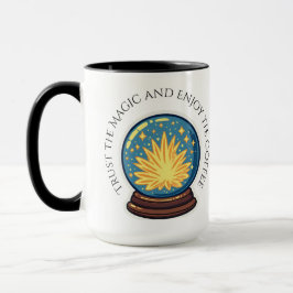 Fortune Teller Orb Halloween Tasse