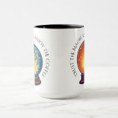 Fortune Teller Orb Halloween Tasse (Zentrum)