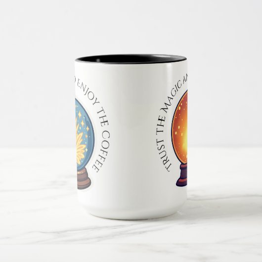 Fortune Teller Orb Halloween Tasse (Zentrum)