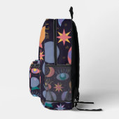 Fortune Teller Pattern Bedruckter Rucksack (Rechts)