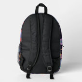Fortune Teller Pattern Bedruckter Rucksack (Rückseite)