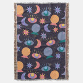 Fortune Teller Pattern Decke (Vorderseite Vertikal)