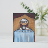 Fortune Teller Postcard Postkarte (Stehend Vorderseite)