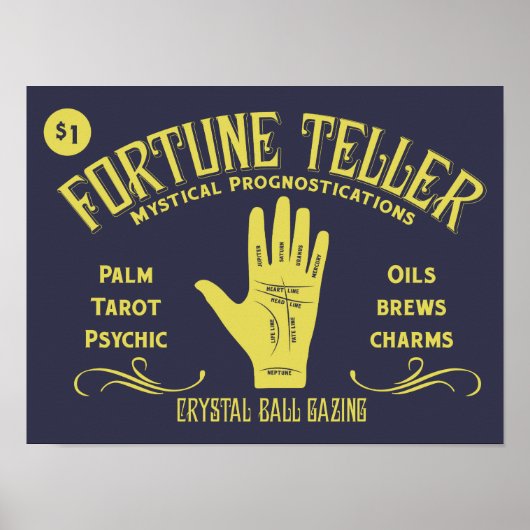 Fortune Teller Poster (Vorne)