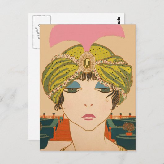 Fortune Teller Postkarte (Vorne/Hinten)