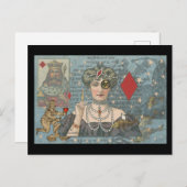 Fortune Teller Postkarte (Vorne/Hinten)
