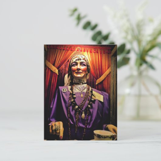 FORTUNE TELLER Postkarte (Stehend Vorderseite)