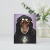 Fortune Teller Postkarte (Stehend Vorderseite)