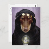 Fortune Teller Postkarte (Vorne/Hinten)