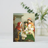 Fortune Teller Postkarte (Stehend Vorderseite)