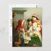 Fortune Teller Postkarte (Vorne/Hinten)