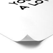 Fortune Teller prognostiziert einen finanziellen V Poster (Ecke)