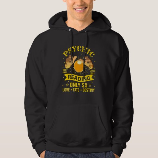 Fortune Teller Psychic Tarot Reader Circus Hoodie (Vorderseite)