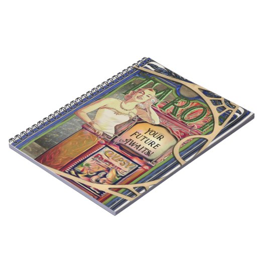 Fortune Teller Tarot Cards Notizblock (Linke Seite)