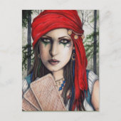 Fortune Teller Tarot Postkarte (Vorderseite)