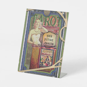 Fortune Teller Tarot Sockelschild