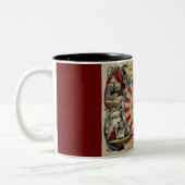 FORTUNE TELLER-TASSE ZWEIFARBIGE TASSE (Links)