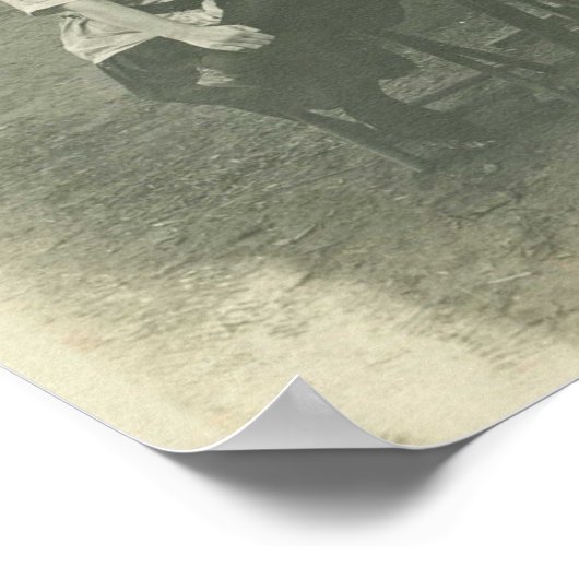 Fortune Teller Woman Poster (Ecke)