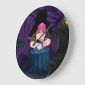 Fortune Tellers Zent Große Wanduhr (Winkel)