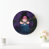 Fortune Tellers Zent Große Wanduhr (Zuhause)