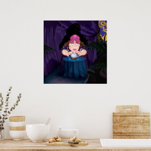 Fortune Tellers Zent Poster (Küche)