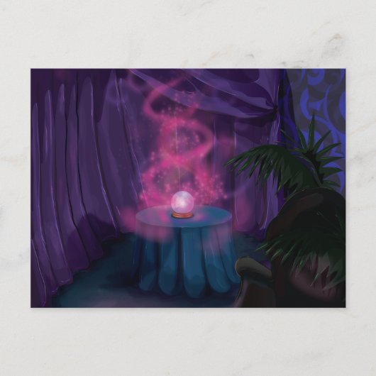 Fortune Tellers Zent Postkarte (Vorderseite)