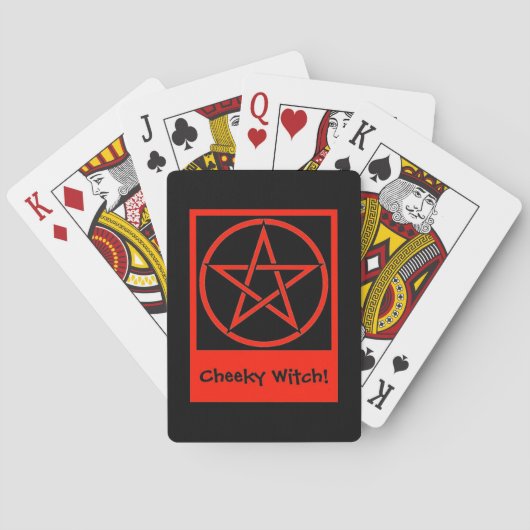 Fortune Telling Playing Cards by Cheeky Witch Spielkarten (Rückseite)