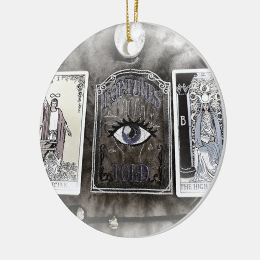 Fortunes Told Keramikornament (Links)