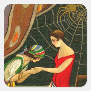 Fortuneteller Quadratischer Aufkleber
