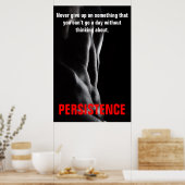 Fortwährende Bodybuilding Poster (Küche)