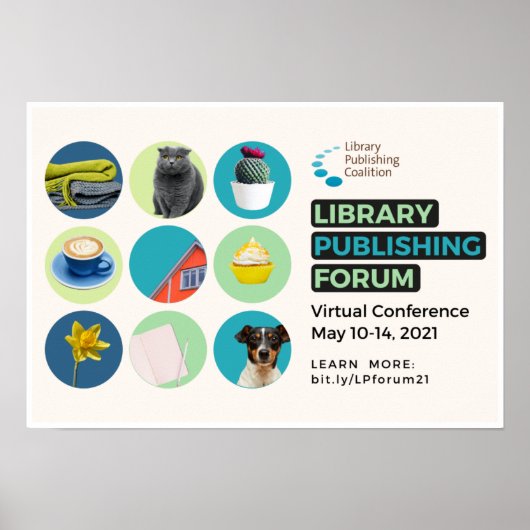 Forum 2021 für Bibliotheksveröffentlichung - 19" x Poster (Vorne)