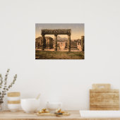 Forum, Pompeji, Kampanien, Italien Poster (Küche)