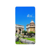 Forum Romanum Adressaufkleber (Vorne)