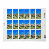 Forum Romanum Adressaufkleber (Vorne)