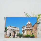 Forum Romanum Briefpapier (Stehend Vorderseite)