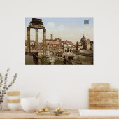 Forum Romanum (c. 1900) Poster (Küche)