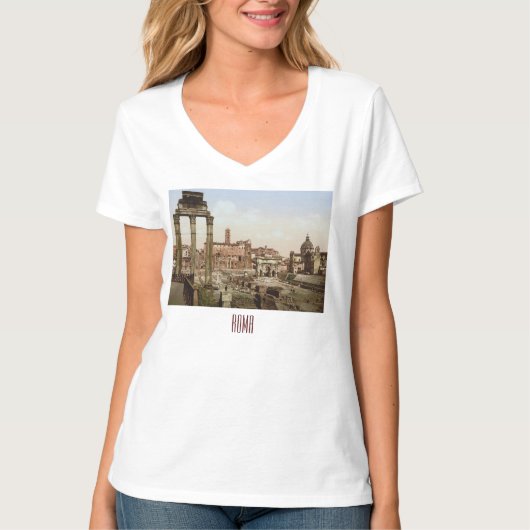 Forum Romanum (c. 1900) T-Shirt (Vorderseite)